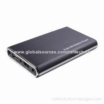 Full HD Media Player, Android TV Box with 2.5-inch Internal Hard Disk, Supports All HD Formats
